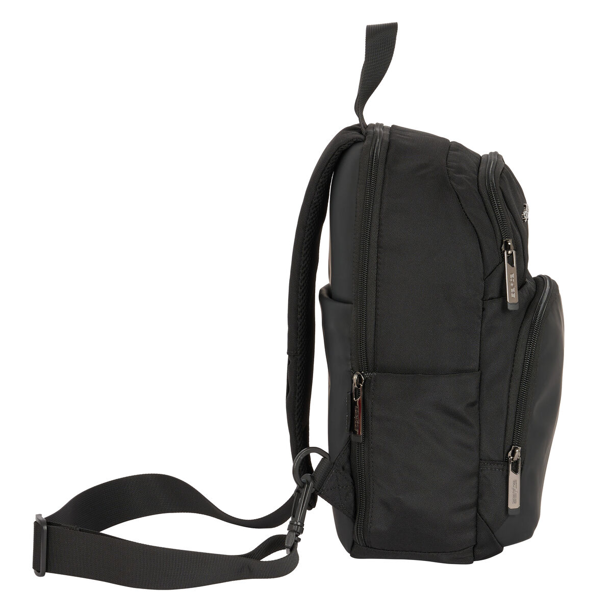 Seljakott Safta Black Must 18 x 34 x 12 cm